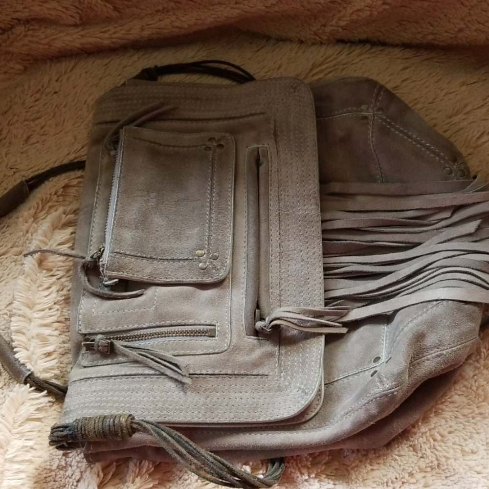 Jerome Dreyfuss suede purse